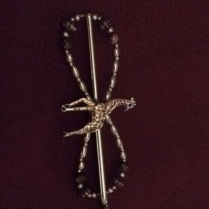 Giraffe Lilla Rose Flexi Clip Lg NWOT